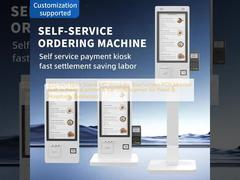 21.5インチ フロアスタンド AIO Windows タッチスクリーン POSモニター、小売業およびホスピタリティビジネス向けにサーマルプリンターとバーコードスキャナーを内蔵