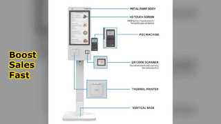 21.5 インチ POS マシンが小売効率を向上