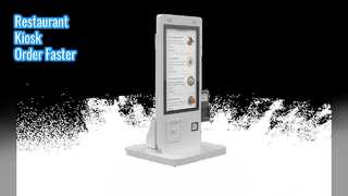 レストラン セルフ サービス キオスク 21.5 インチ タッチ スクリーン