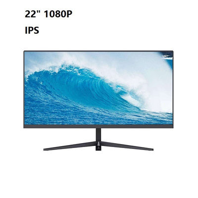 超薄型耐久型 オフィスコンピュータモニター 21.5 インチ LEDモニター HD
