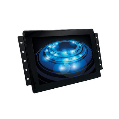 カスタム 10.1 インチ LED モニター 容量タッチスクリーン 1280x800 解像度 300NITS 亮度 黒