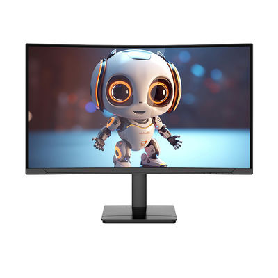 カスタムゲームモニター 27 インチ カーブド LED モニター 75hz 2K デスクトップコンピュータディスプレイ モニター