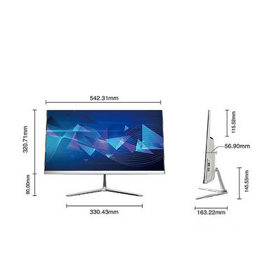X86 ホーム オフィス 23.8 インチ Aio デスクトップ PC Windows 10