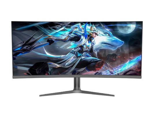 カーブスクリーン 38 インチ ゲームモニター 4k 75hz 144hz IPS Lcd パソコンモニター